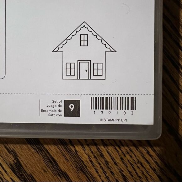 Stampin’Up Wood Stamps You Brighten My Day Set of 9 Stamps - Picture 3 of 4